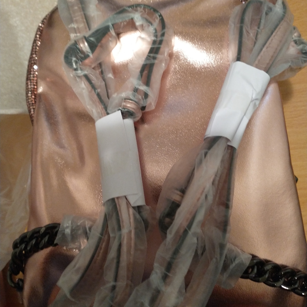 Victoria's Secret Glitter Mesh Backpack - Picture 2 of 5